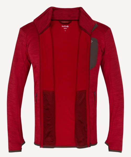 Куртка флисовая Z-Dry FZ (XL; бордовый; Мужской)